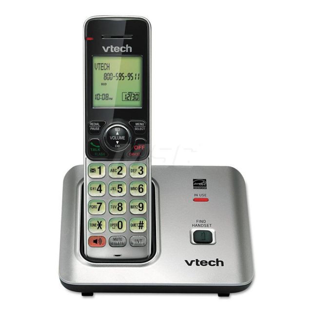 Cordless Phone System: Black & Silver MPN:VTECS6619