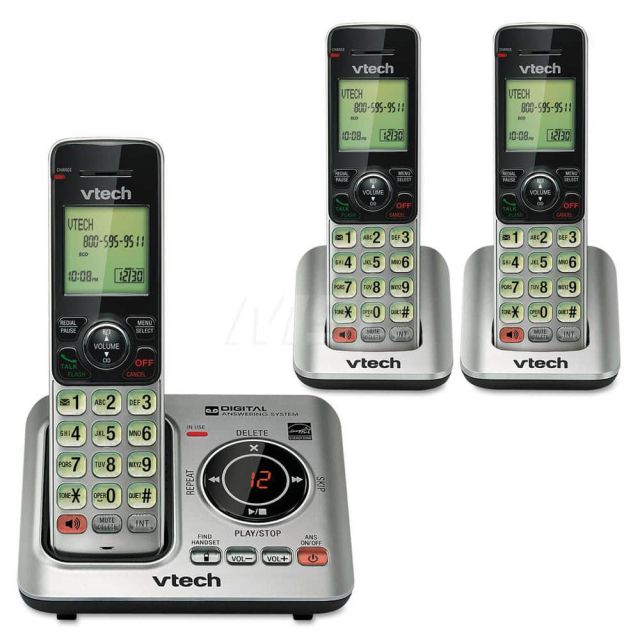 Digital Answering System: Black & Silver MPN:VTECS66293