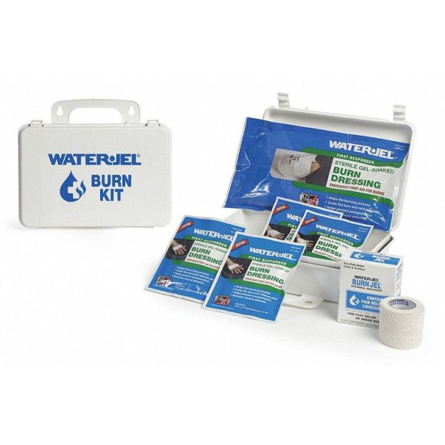 Burn Care Kit Plastic Case Wht 6-1/2 H MPN:FSK-HA.69.000