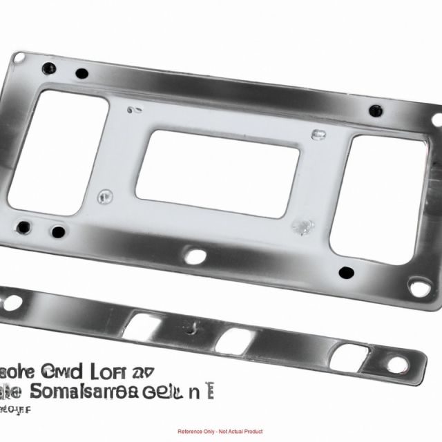 License Plate Frame Stainless MPN:8ALPSS1