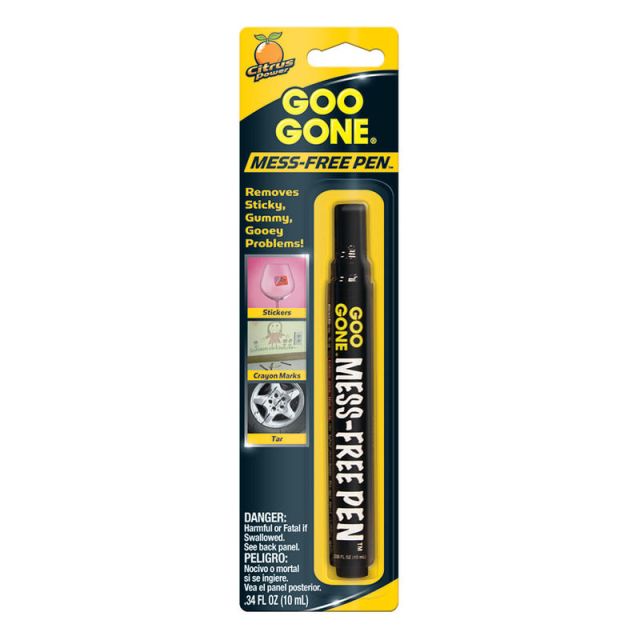 Goo Gone Mess-Free Pen, 0.3 Oz (Min Order Qty 12) MPN:2100