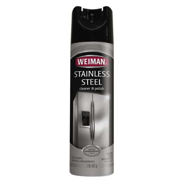 Stainless Steel Cleaner & Polish: Aerosol, 17 fl oz Can, Unscented MPN:WMN49CT