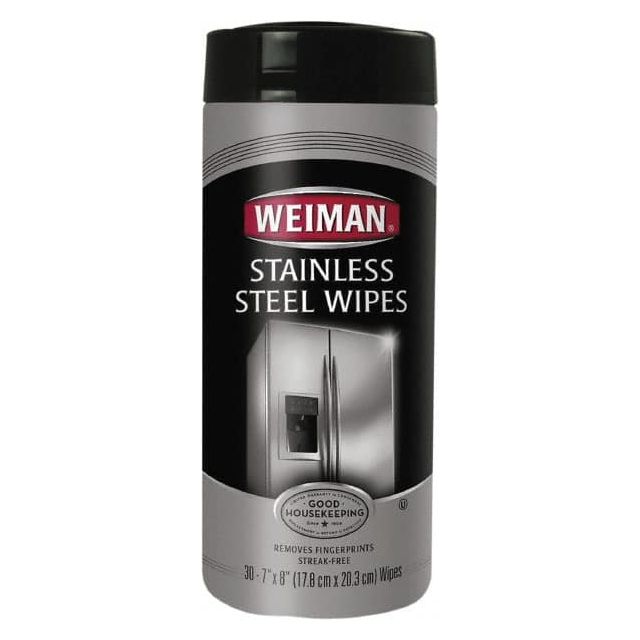 Stainless Steel Cleaner Wipes: Pre-Moistened MPN:WMN92CT
