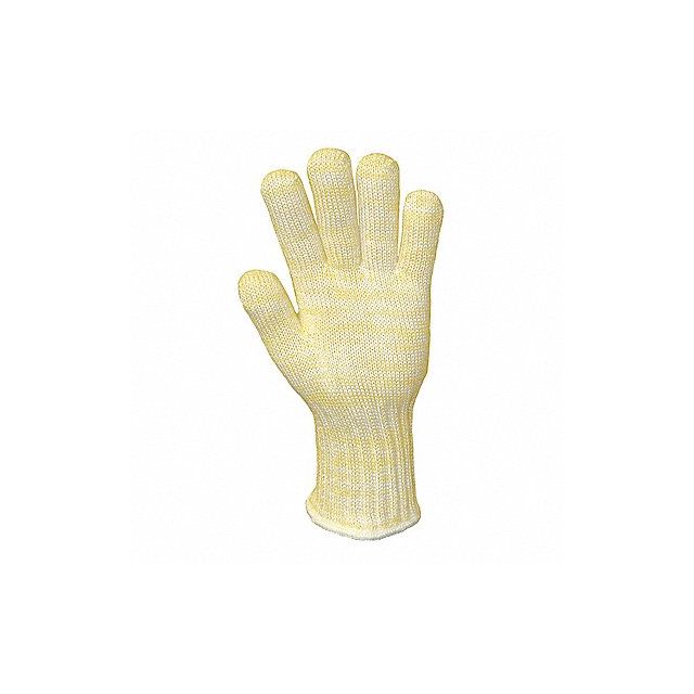 Heat Resistant Glove L Yellow/White PK12 MPN:2610L-GR