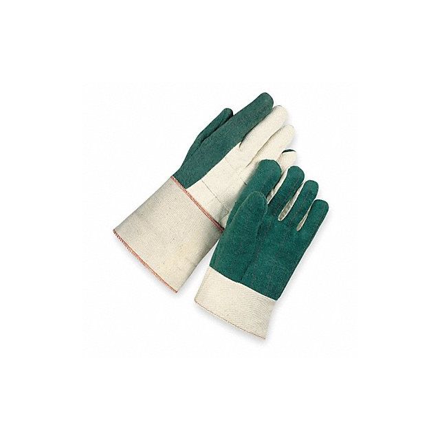Heat Resistant Gloves Green L Cotton PR MPN:Y6301L