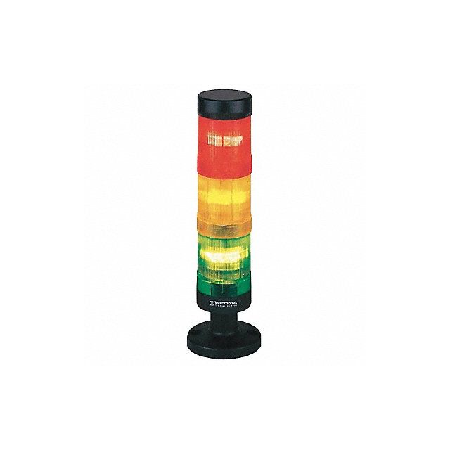 Tower Light 120VAC Amber Green Red MPN:62960001