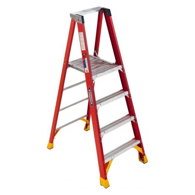 3-Step Ladder: Fiberglass, Type IA, 72
