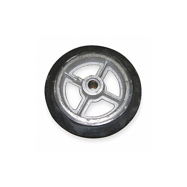 Wheel 6 x1 1/2 Mold On Rubber MPN:108839