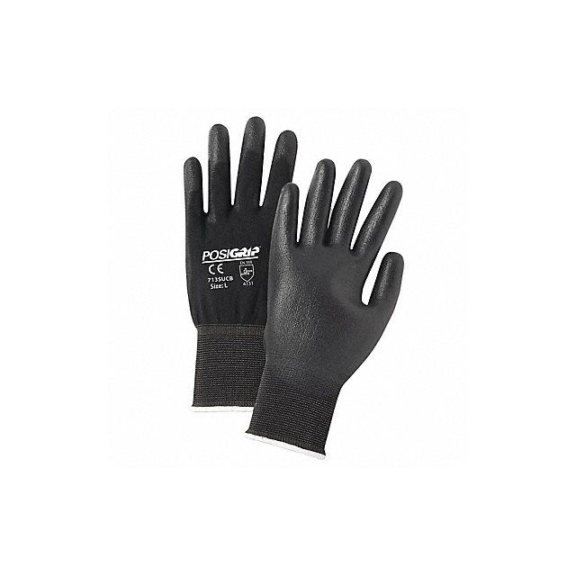 Coated Glove Black Small PK12 MPN:713SUCB/S