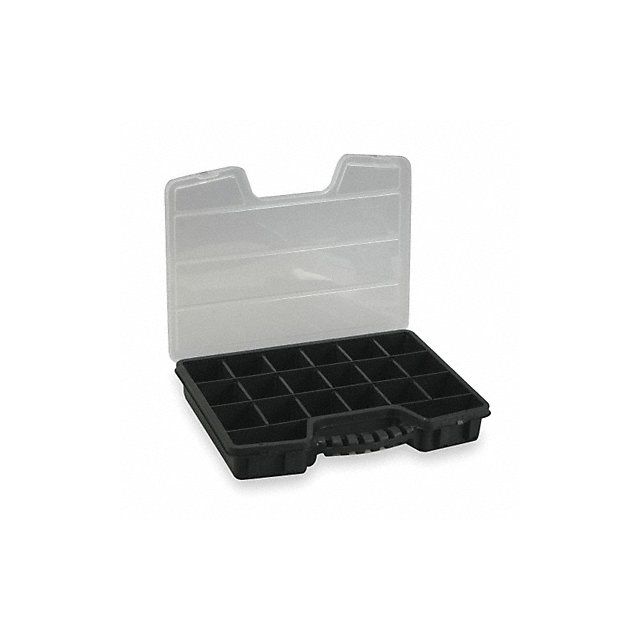 Adjustable Compartment Box Blk 2 7/16 in MPN:2HFR7