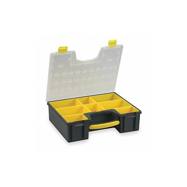 Compartment Box Black/Yellow 4 1/2 in MPN:2HFT2