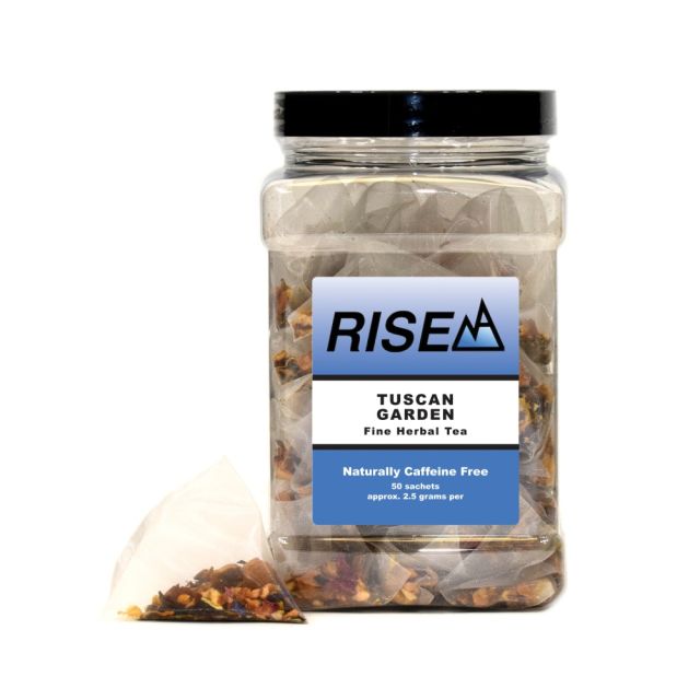 RISE NA Tuscan Garden Tea, 8 Oz, Canister Of 50 Sachets (Min Order Qty 2) MPN:72950