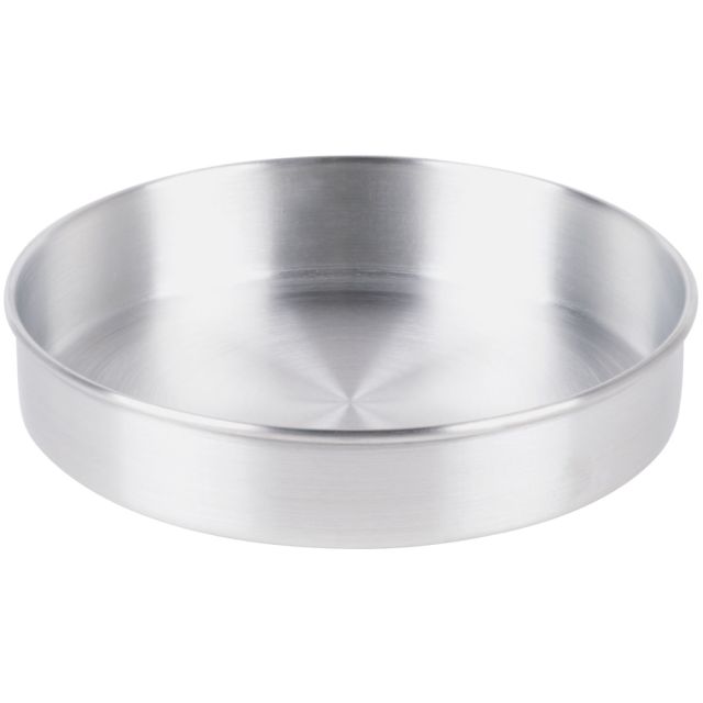 Hoffman Round Aluminum Cake/Pizza Pans, 12in x 2in, Pack Of 6 Pans MPN:CH419FS25122