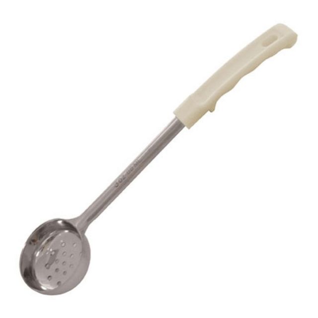Winco Perforated Portion Spoon, 3 Oz, Beige (Min Order Qty 6) MPN:FPP-3