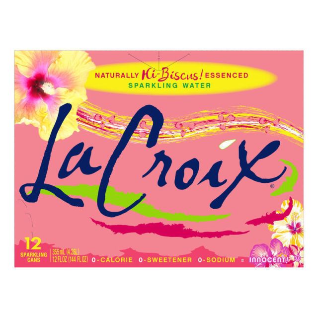 LaCroix Core Sparkling Water, 12 Oz, HIbiscus, Case Of 12 Cans (Min Order Qty 5) MPN:0 12993 11209 7