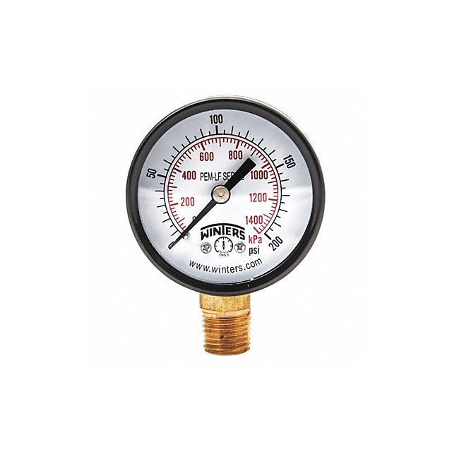 J1379 Gauge Pressure 0 to 200 psi 2 in PEM204LF Measuring Tools & Sensors
