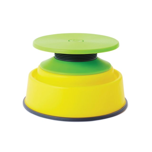 GONGE Build N  Balance Tilting Discs Set, Yellow/Green/Gray, Set Of 2 Discs MPN:WING2233