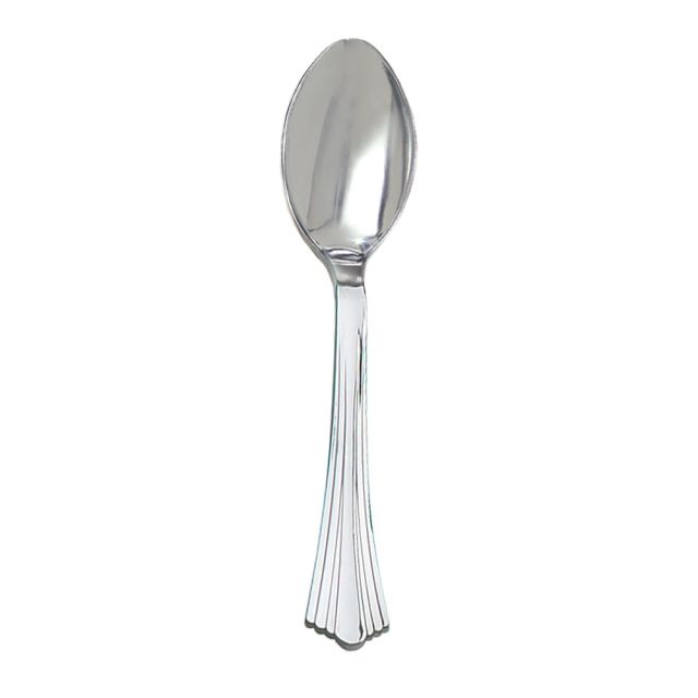 Reflections Plastic Spoons, Silver, Pack of 600 MPN:620155