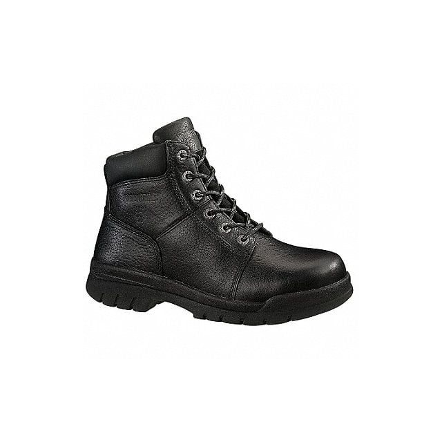 H8735 6 Work Boot 10-1/2 M Black Steel PR MPN:W04714