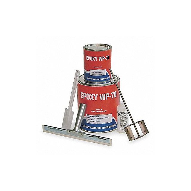 Anti-Skid Paint Gray 1 gal Kit MPN:WP70KITGRY