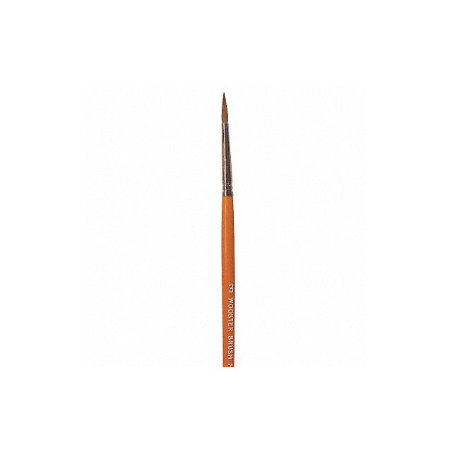 Paint Brush #3 Artist Red Sable Soft MPN:F1627-3