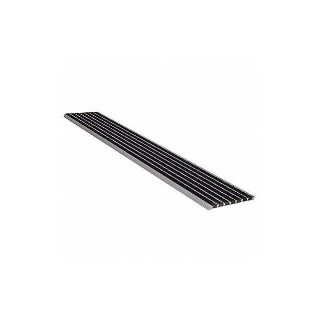 Stair Nosing Black 48in W Extruded Alum MPN:141BLA4