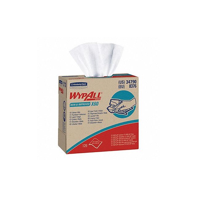 Dry Wipe 8 1/4 x 16-3/4 White MPN:34790