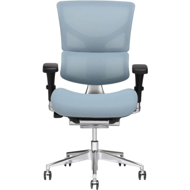 X-Chair X3 Ergonomic Nylon High-Back Task Chair, Glacier MPN:XCH857809006531