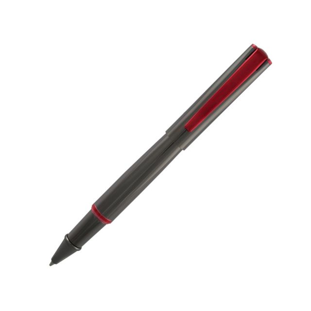 Monteverde Impressa Luxury Rollerball Capped Pen, Fine Point, 0.7 mm, Gun Metal Barrel, Black Ink (Min Order Qty 2) MPN:MV29876