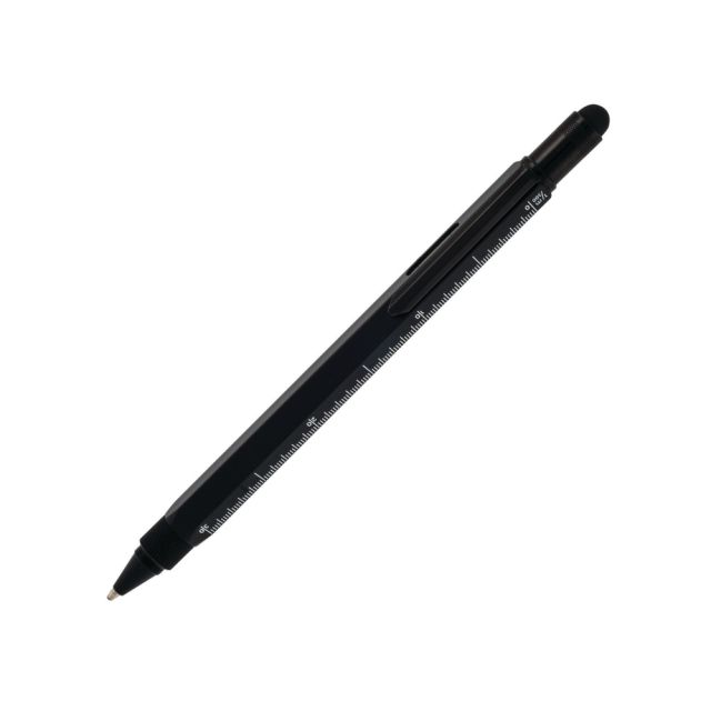 Monteverde One Touch Tool Pen, Medium Point, 0.8 mm, Black Barrel, Black Ink (Min Order Qty 2) MPN:MV35210