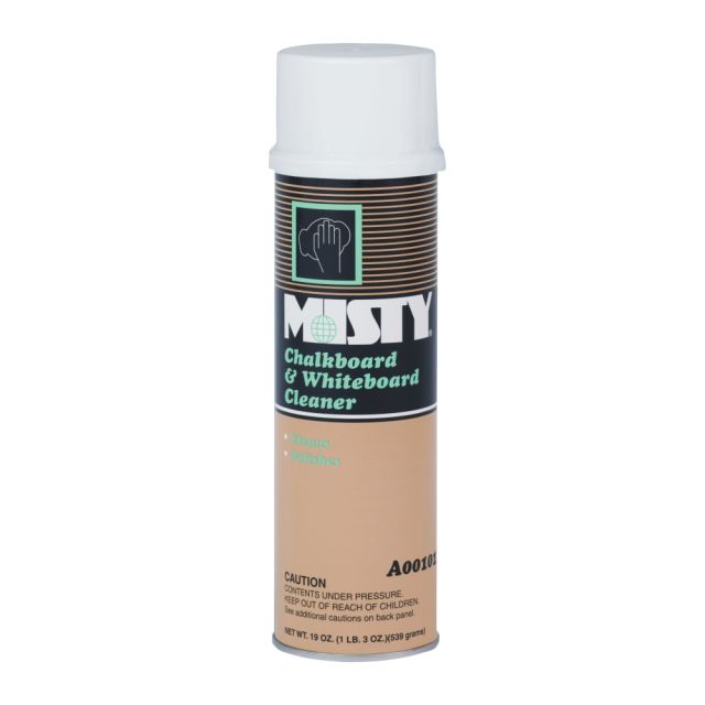 MISTY Chalkboard/Whiteboard Cleaner - Foam Spray - 19 fl oz (0.6 quart) - Sassafrass Scent - 1001403