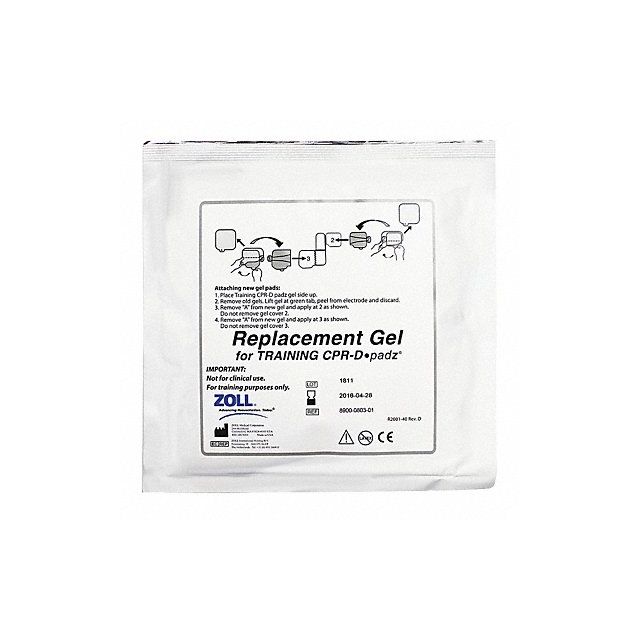 AED Electrode Adhesive Gel PK5 MPN:8900-0803-01