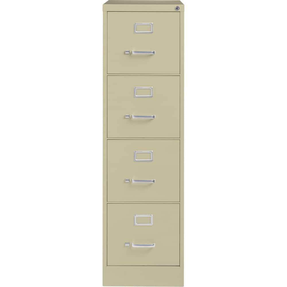 Hirsh Industries 25 Deep Vertical File Cabinet 2-Drawer Letter  Size, Putty, 14409 : Office Products