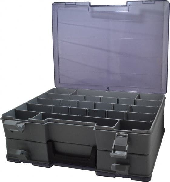 Flambeau 24 Compartment Gray Small Parts Storage Box MPN:1024-2