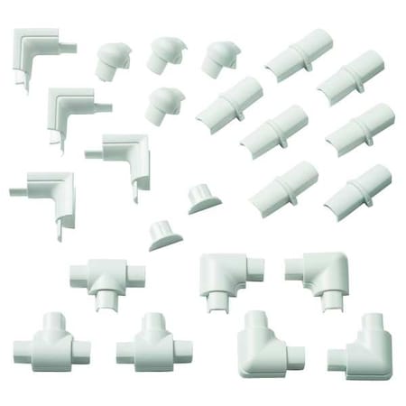 Accessory Pack, White, ABS, Accessory Kits MPN:US/1608SAP24/GR
