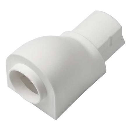 Circular Adapter, White, ABS, Adapters MPN:US/CA3015W/5/GR