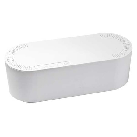 Cable Protector, 5-1/4 in H, 16-1/4 in L, 6-1/2 in W, 1 Channel, ABS, White MPN:US/CTULGEW/SW