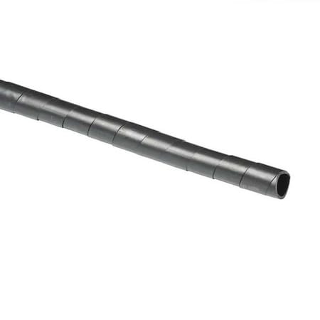 Spiral Wrap, 3/8 in Inside Dia., 1-1/2 in Max Bundle Dia., 8 ft, LDPE, Black MPN:US/CTW2.5B