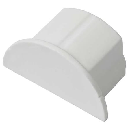 End Cap, White, ABS, Caps MPN:US/EC3015W/5/GR