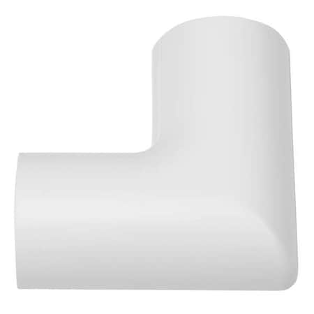 90 Degree Flat Elbow, White MPN:US/FLFB3015W/5/GR