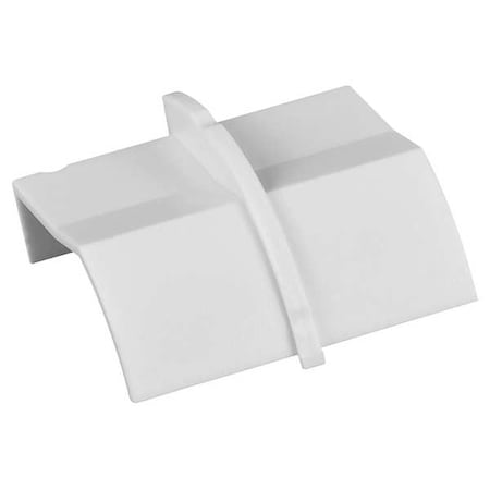 End Cap, 1 1/4 in L, PVC, White MPN:CP22QSW