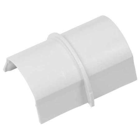 Coupling, 2 1/4 in L, PVC, White MPN:CP5025W