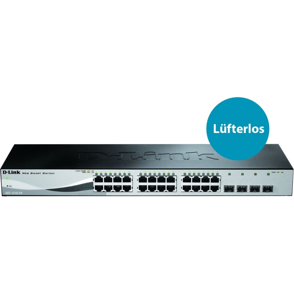 D-Link Web Smart DGS-1210-28 Smart Switch MPN:DGS-1210-28