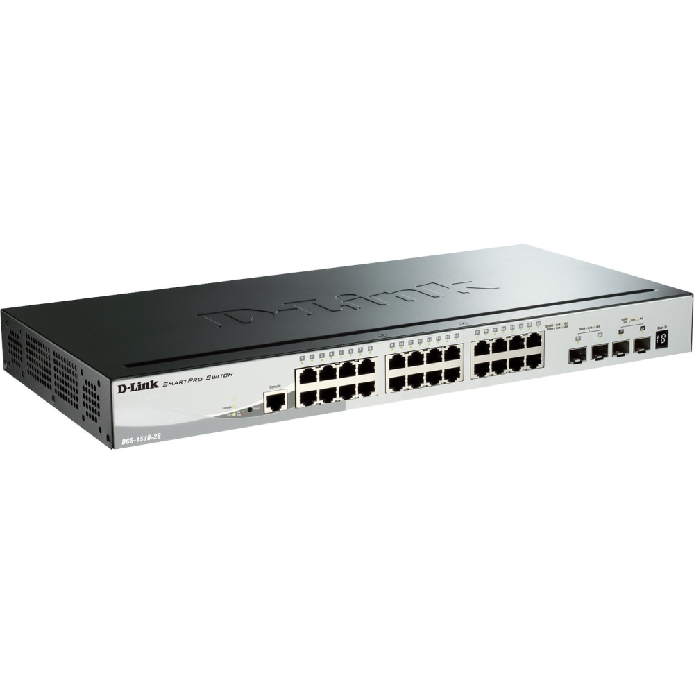 D-Link 28-Port Gigabit SmartPro Switch MPN:DGS-1510-28X