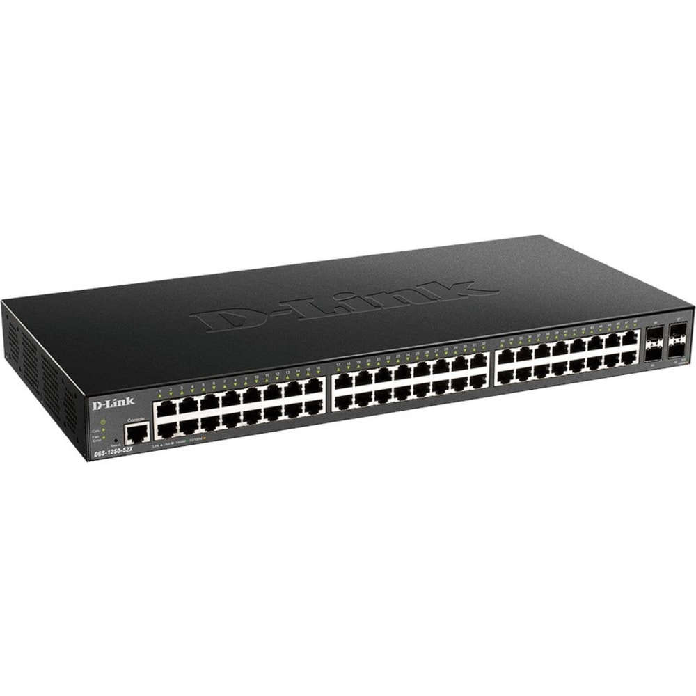 D-Link 52-Port 10-Gigabit Smart Managed Switch MPN:DGS-1250-52X-6KV