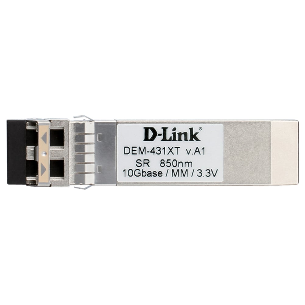 D-Link DEM-431XT SFP+ Module - 1 x LC Duplex 10GBase-SR Network MPN:DEM-431XT