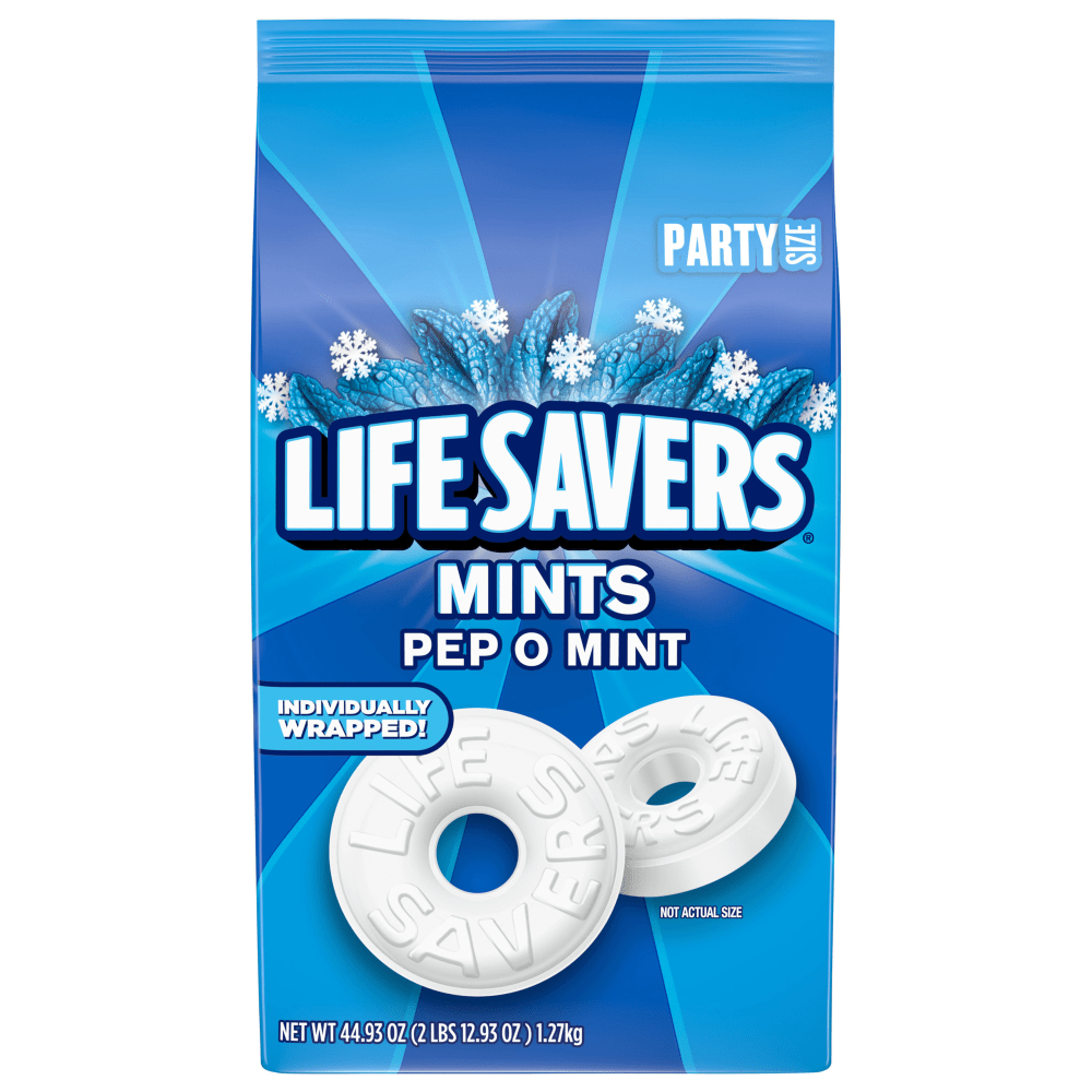 Mars Lifesavers Pep-O-Mint Breath Mints Hard Candy, 44.93 Oz (Min Order Qty 4) MPN:MMM29056
