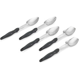 Vollrath® 3 Sided Spoon - Solid Bowl 64136 - Pkg Qty 12