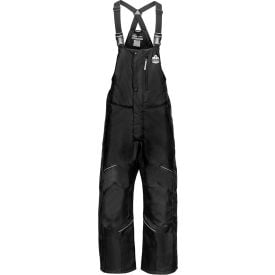 Ergodyne GloWear 6472 Insulated Bib Overalls 300D Oxford Shell Polyester 4XL Black 41228