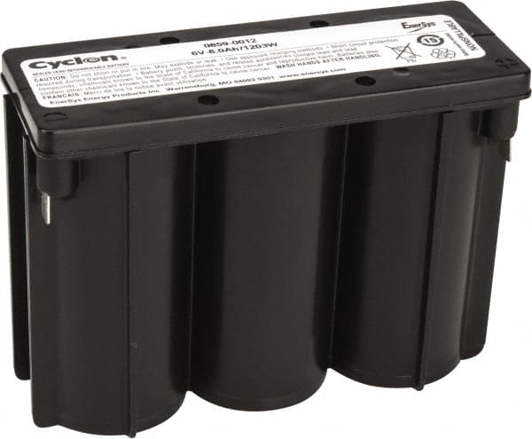 Rechargeable Lead Battery: 6V, Quick-Disconnect Terminal MPN:6PL026J